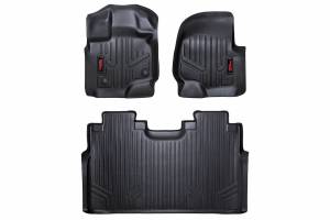 Rough Country - Rough Country Heavy Duty Floor Mats Front And Rear 3 pc. Bucket Seats - M-51512 - Image 2