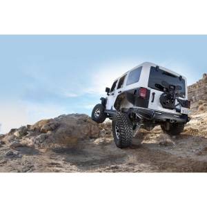 Smittybilt - Smittybilt XRC GEN 2 Rear Bumper Textured Black Incl. Roto Pax® Gas Can Holder - 76858 - Image 3