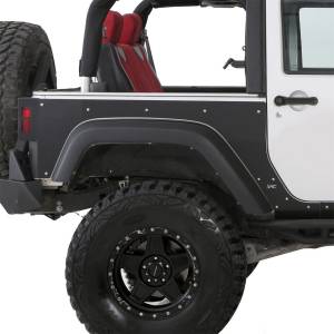 Smittybilt - Smittybilt XRC Flat Armor Skin Rear Textured Black - 76981 - Image 3