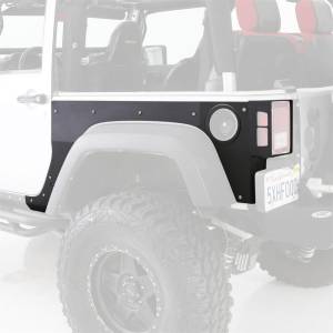 Smittybilt - Smittybilt XRC Flat Armor Skin Rear Textured Black - 76981 - Image 6