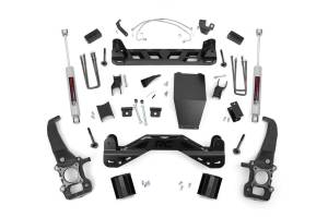 Rough Country - Rough Country Suspension Lift Kit w/Shocks 4 in. Lift - 54720 - Image 1