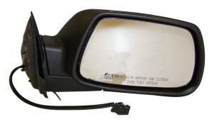 Crown Automotive Jeep Replacement - Crown Automotive Jeep Replacement Door Mirror Right Power Heated Foldaway Black  -  55156452AF - Image 1