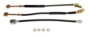 Crown Automotive Jeep Replacement Brake Hose Kit Incl. Hoses/Rear Hose To Axle And 4 Brake Hose Washers  -  BHK4