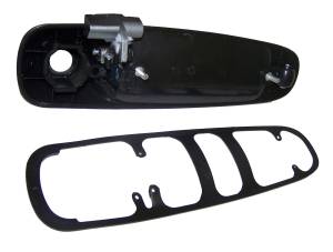 Crown Automotive Jeep Replacement Exterior Door Handle Black Clearcoat  -  5GG27DX8AA