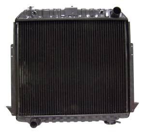 Crown Automotive Jeep Replacement Radiator 16 3/4 in. x 20 1/4 in. Core 2 Row  -  53000521