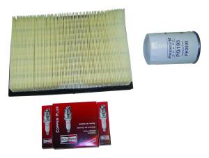 Crown Automotive Jeep Replacement Tune-Up Kit Incl. Air Filter/Oil Filter/Spark Plugs  -  TK42