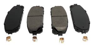 Crown Automotive Jeep Replacement Brake Pad Set w/12.6 in. Rear Brake Rotors  -  68227573AD