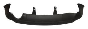 Crown Automotive Jeep Replacement Rear Bumper Fascia Lower Black w/Single Exhaust w/o Trailer Hitch  -  68111467AA