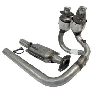 Crown Automotive Jeep Replacement - Crown Automotive Jeep Replacement Exhaust Pipe Front Incl. 3 Catalytic Converters  -  52059681AD - Image 2