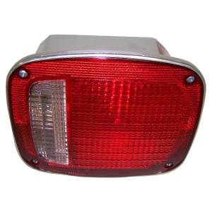 Crown Automotive Jeep Replacement - Crown Automotive Jeep Replacement Tail Light Assembly Left Chrome  -  5457197C - Image 2