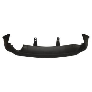 Crown Automotive Jeep Replacement - Crown Automotive Jeep Replacement Rear Bumper Fascia Lower Black w/Single Exhaust w/o Trailer Hitch  -  68111467AA - Image 2