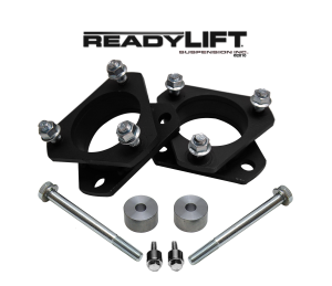 ReadyLift - ReadyLift Front Leveling Kit 2 in. Lift w/Steel Strut Extensions Front Differential Spacers Skid Plate Spacers All Hardware Allows Up To 32 in. Tire - 66-5050 - Image 2