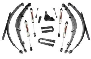 Rough Country - Rough Country Suspension Lift Kit w/Shocks 6 in. Lift V2 Monotube Shocks Incl. Lifted Leaf Springs - 49270 - Image 2