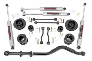 Rough Country - Rough Country Suspension Lift Kit 3.5 in. Durable Front/Rear Coil Spacers Nitrogen Charged N3 Shocks 18 mm. Spring Loaded Piston Rod Huge 54 mm. Shock Body - 63730 - Image 2