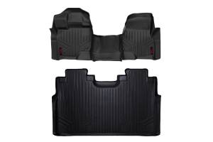 Rough Country - Rough Country Heavy Duty Floor Mats Front And Rear 3 pc. Bench Seats - M-51153 - Image 2