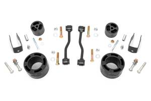 Rough Country - Rough Country Suspension Lift Kit 2.5 in. Durable Front Coil Spacers Sway Bar Links Bump Stop 18 mm. Spring Loaded Piston Rod Huge 54 mm. Shock Body - 63400 - Image 3