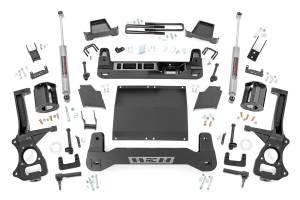 Rough Country - Rough Country Suspension Lift Kit 6 in. Lift Strut Spacer Diesel - 21731D - Image 1