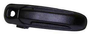 Crown Automotive Jeep Replacement - Crown Automotive Jeep Replacement Exterior Door Handle Black Textured w/o Keyless Entry  -  55360333AF - Image 1