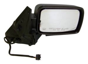 Crown Automotive Jeep Replacement Door Mirror Right Power Heated Memory Auto-Folding Black  -  68040408AA