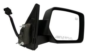 Crown Automotive Jeep Replacement Door Mirror Right Power Power-Folding Heated Convex Mirror  -  5155462AG