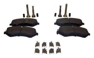 Crown Automotive Jeep Replacement - Crown Automotive Jeep Replacement Brake Pad Master Kit Incl. Brake Pads/Springs/Caliper Pin Kit  -  5066427MK - Image 1