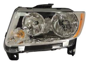 Crown Automotive Jeep Replacement Head Light Left  -  68088869AA