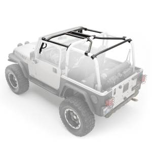 Smittybilt - Smittybilt SRC Roll Cage Kit 7 pc. Gloss Black - 76900 - Image 1