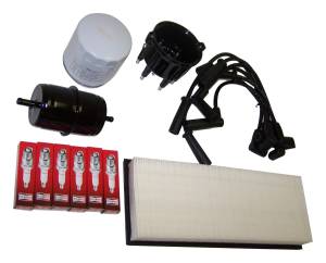 Crown Automotive Jeep Replacement Tune-Up Kit Incl. Air Filter/Oil Filter/Spark Plugs  -  TK3