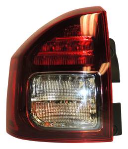 Crown Automotive Jeep Replacement Tail Light Assembly Left Incl. Bulbs And Wiring Harness  -  5272909AB