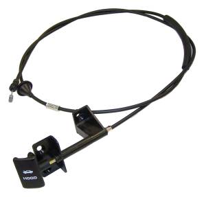 Crown Automotive Jeep Replacement Hood Release Cable Left Hand Drive  -  55235483AD