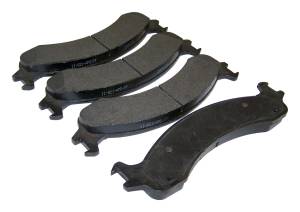 Crown Automotive Jeep Replacement Disc Brake Pad For Use w/12.85 in. Rotors  -  5015254AB