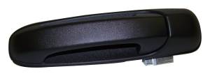 Crown Automotive Jeep Replacement - Crown Automotive Jeep Replacement Exterior Door Handle Black Textured w/Keyless Entry  -  55360614AB - Image 1