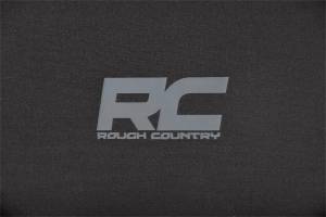 Rough Country - Rough Country Seat Cover Set Black Neoprene Incl. 2-Front Seat Covers 2-Rear Seat Covers 4 Headrest Covers - 91005 - Image 3