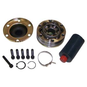 Crown Automotive Jeep Replacement - Crown Automotive Jeep Replacement CV Joint Repair Kit Rear Transfer Case End Incl. CV Joint/Caps/Boot/Clamps/Snap Rings/Bolts/Grease  -  520994RRK - Image 2