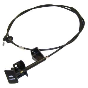 Crown Automotive Jeep Replacement - Crown Automotive Jeep Replacement Hood Release Cable Left Hand Drive  -  55235483AD - Image 2