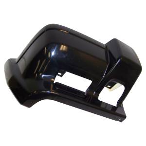 Crown Automotive Jeep Replacement - Crown Automotive Jeep Replacement Bumper Cap Front Right Flat Black  -  5DY00TZZAC - Image 2