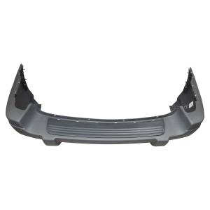 Crown Automotive Jeep Replacement - Crown Automotive Jeep Replacement Rear Bumper Fascia w/o Trailer Hitch Dark Gray Textured Finish  -  5EU81HS5AA - Image 2