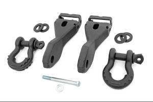 Rough Country - Rough Country Tow Hook To Shackle Conversion Kit w/D-Ring and Rubber Isolators - RS170 - Image 2