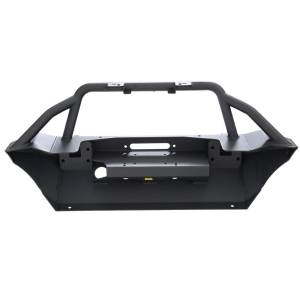 Smittybilt - Smittybilt XRC GEN 1 Front Bumper Matte Black Powder Coat Incl. Winch Plate[Up to 10000 lb Winch] - 77806 - Image 9