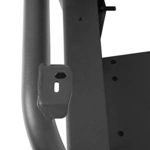 Smittybilt - Smittybilt XRC GEN 2 Front Bumper Matte Black Powder Coat Incl. Winch Plate[Up to 12000 lb Winch] Solid D-Rings - 77807 - Image 5