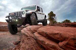 Smittybilt - Smittybilt XRC GEN 2 Front Bumper Matte Black Powder Coat Incl. Winch Plate[Up to 12000 lb Winch] Solid D-Rings - 77807 - Image 7