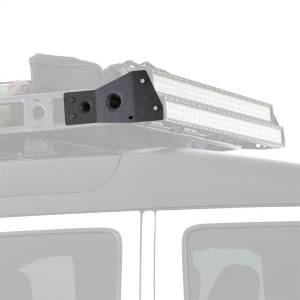 Smittybilt - Smittybilt Defender Series LED Light Bar Brackets Pair For Use w/50 in. LED Light Bars Light Tabs Fit 1 in. Bars Hardware Incl. For Use w/4.5 ft. Racks Only - D8083 - Image 7