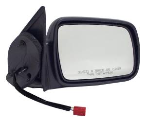 Crown Automotive Jeep Replacement Door Mirror Right Black Power Non Heated  -  4883020