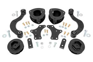 Rough Country Suspension Lift Kit 2 in. Incl. Strut/Sway Bar Extensions Coil Spring Spacers Rear Upper Control Arms Rear Lower Control Arm Brackets Shock Relocation Brackets - 73700