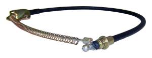 Crown Automotive Jeep Replacement - Crown Automotive Jeep Replacement Parking Brake Cable Rear Left w/11 in. Brakes 30.5 in. Long Bolt On Style  -  J5355325 - Image 1