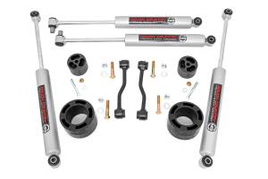 Rough Country - Rough Country Suspension Lift Kit 2.5 in. w/N3 Shocks Lifted Coil Springs Sway Bar Links Forged Track Bar Bumpstop Spacers w/Hardware - 63430A - Image 1