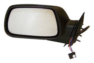 Crown Automotive Jeep Replacement Door Mirror Left Power Foldaway Black  -  55156455AE