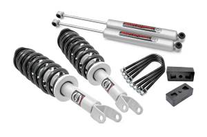 Rough Country Suspension Lift Kit w/Shocks 2.5 in. Lift - 395.23