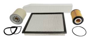 Crown Automotive Jeep Replacement Master Filter Kit Includes Air/Fuel/Oil/Cabin Air Filters  -  MFK3