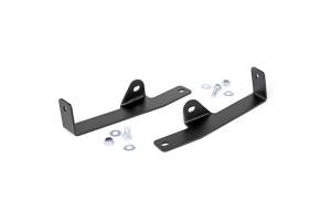 Rough Country LED Light Bar Bumper Mounting Brackets For 20 in. Single Or Dual Row LED Light Bar - 70527